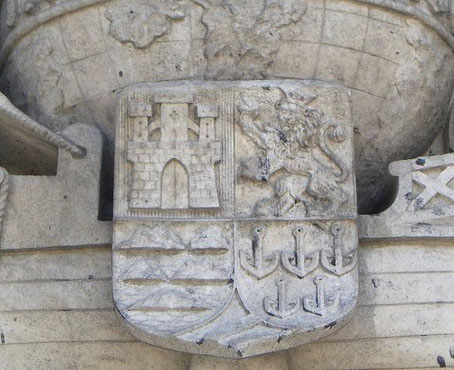 Escudo de armas de Cristbal Coln